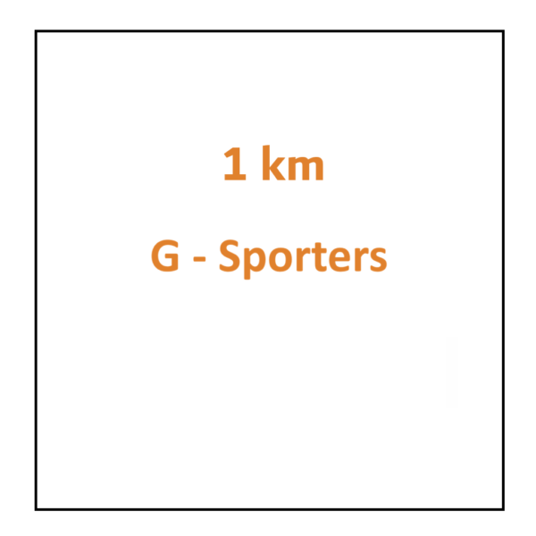 1 km - G - Sporters